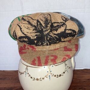 HILLS HATS of NEW ZEALAND HAVANA Coffee Work Jute Baker Boy Hat UNISEX
SIZE XXL